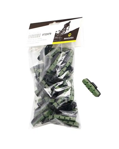 Magura 25 Coppie Pattini Freno Verdi X Potenza Frenata Massima