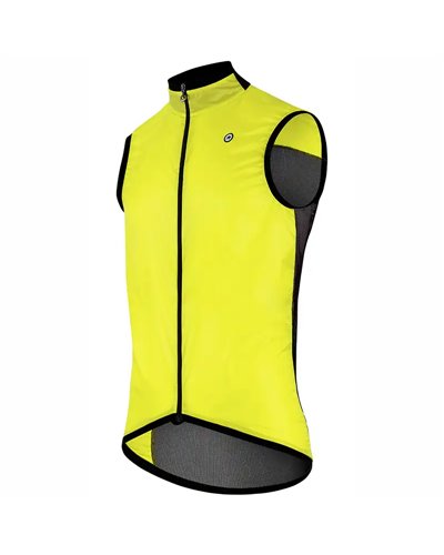 Assos Mille GT C2 Men's Windproof Vest, Optic Yellow