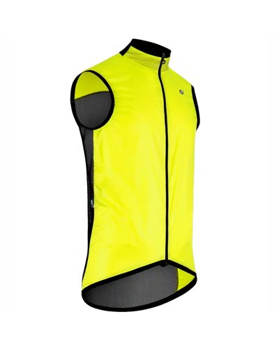 Assos Mille GT C2 Men's Windproof Vest, Optic Yellow