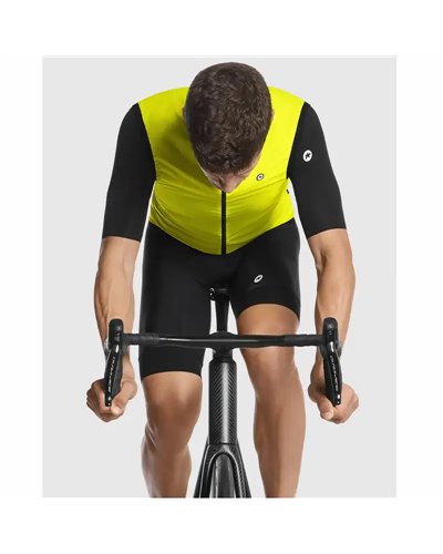 Assos Mille GT C2 Men's Windproof Vest, Optic Yellow