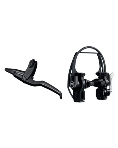 Magura Hs11 Nero, Leva a 3 Dita, Copertura Nera, Utilizzabile a Destra/Sinistra Evo2