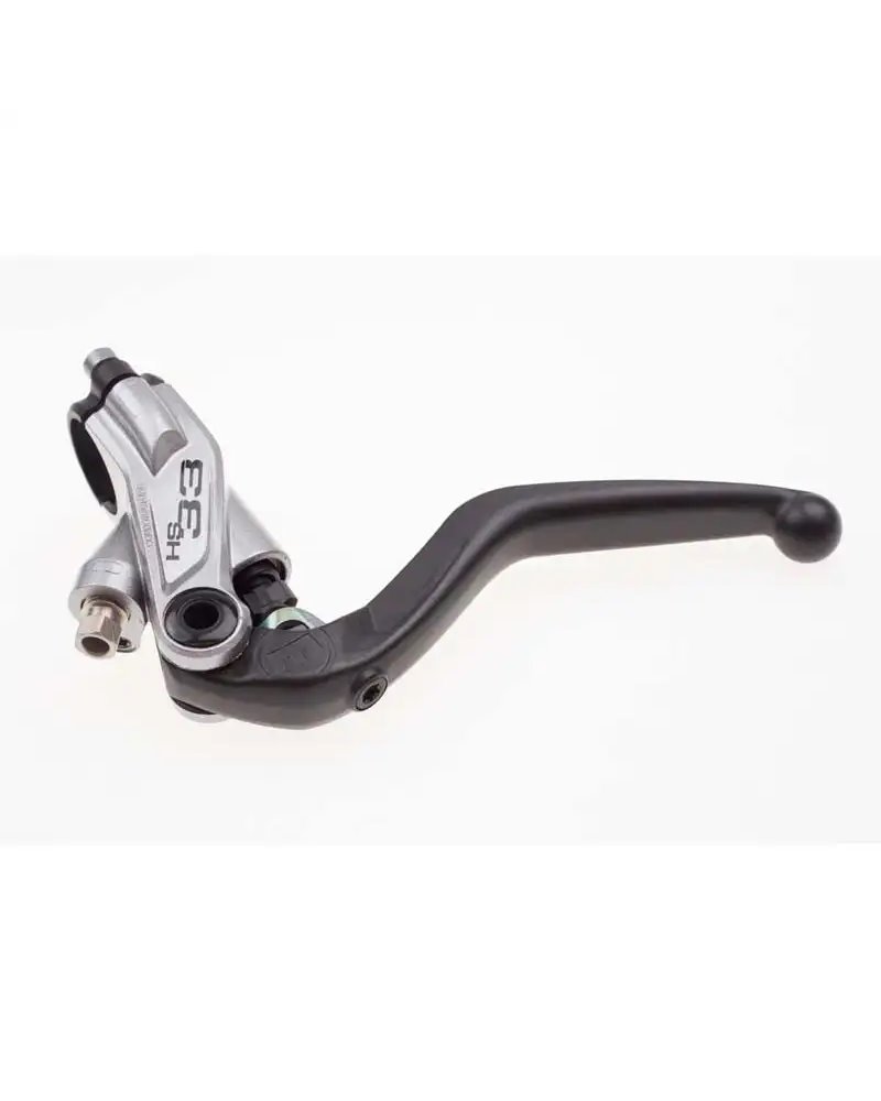 Magura Corpo Leva Freno Hs33 R, Argento, Dx/Sx, 4 Dita Testa Sferica, Nero
