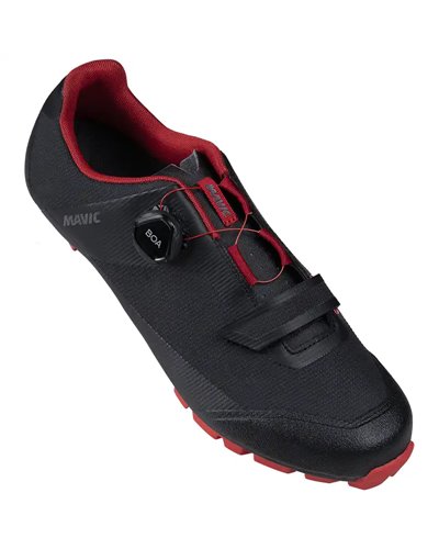 Mavic Crossmax Elite SL Scarpe MTB Uomo, Black/Haute Red/Black