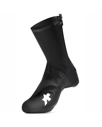 Assos RS Copriscarpe Aero Antipioggia, Black Series