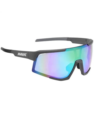 Mavic MVS Aeroframe Cycling Glasses, Anthracite/Gold-Blue (CAT.3)