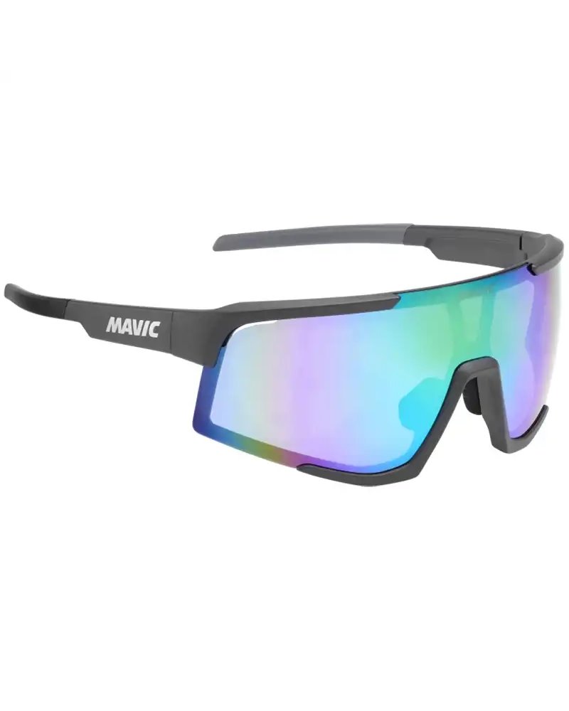 Mavic MVS Aeroframe Cycling Glasses, Anthracite/Gold-Blue (CAT.3)