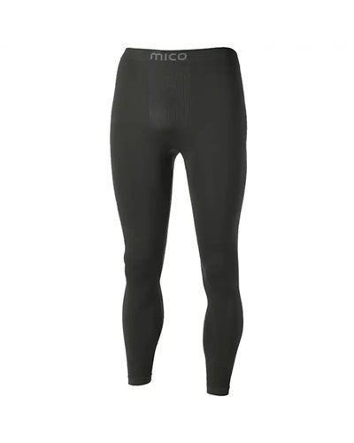 Mico Extra Dry Skintech Seamless Men's Long Underpant, Black
