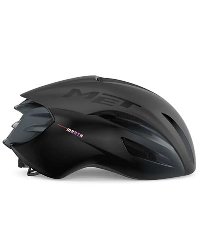 Met Manta MIPS Road Cycling Helmet, Matt/Glossy Black