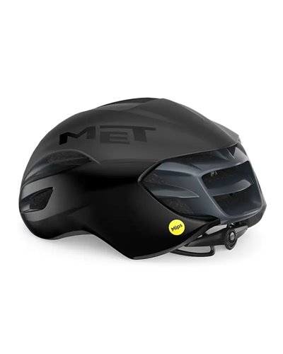 Met Manta MIPS Road Cycling Helmet, Matt/Glossy Black