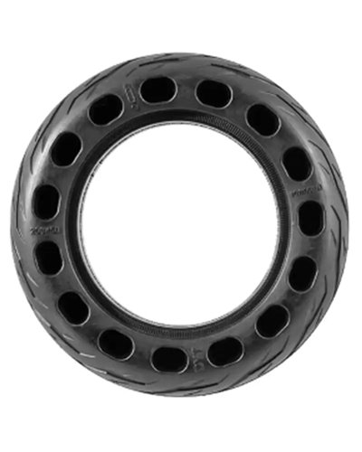 Rms Copertone Rigido 200x50 (7x1-3/4) a Nido d'Ape per Monopattino, Nero