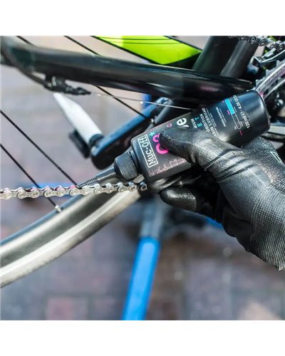 Muc-Off Chain C3 Wet Lube 120ml Lubrificante Ceramico Catena Bici Condizioni Umide