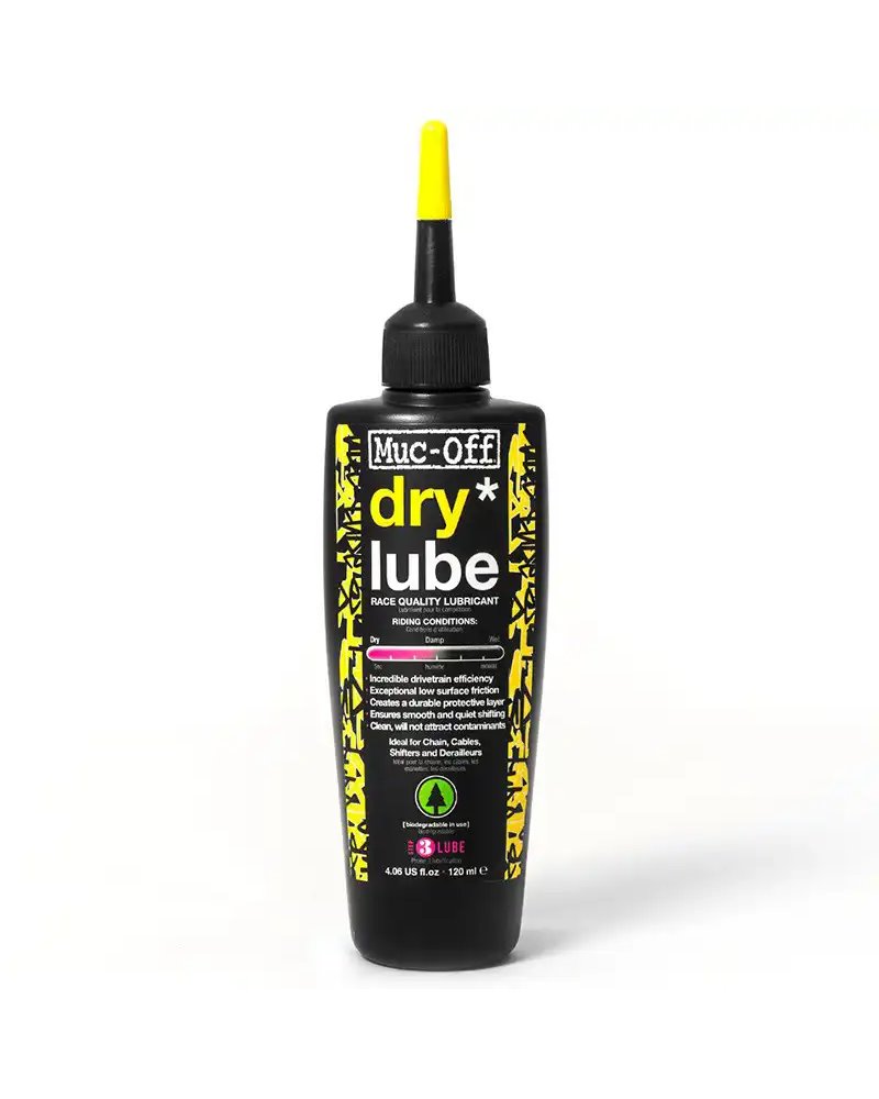 Muc-Off Bio Dry Lube 120ml Lubrificante Catena Bici Condizioni Secche