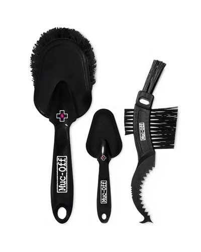 Muc-Off Set Spazzole Premium Pulizia Bici (3 pz)