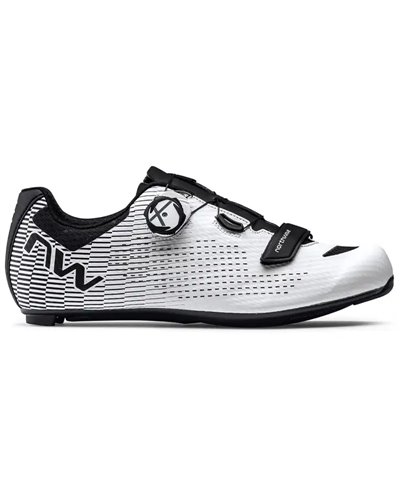 Northwave Storm Carbon 2 Scarpe Road Uomo, Bianco/Nero