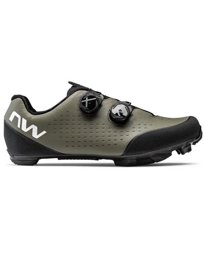 Northwave Rebel 3 Scarpe MTB Uomo, Verde Scuro