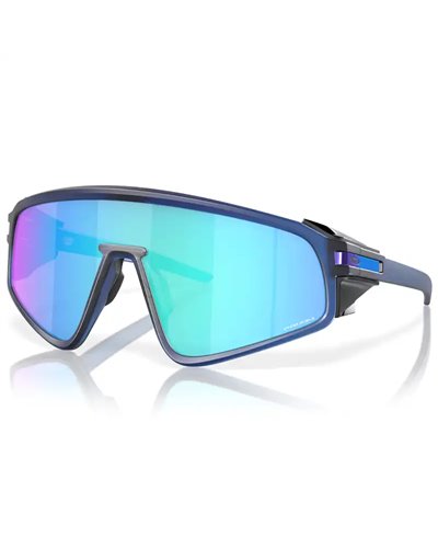 Oakley Occhiali Latch Panel Matte Transparent Navy/Prizm Sapphire
