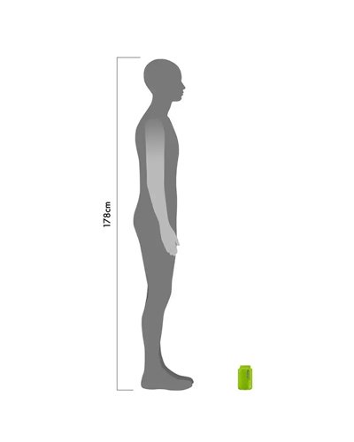 Ortlieb Dry Bag Ultra Light PS10 3 Liters, Light Green