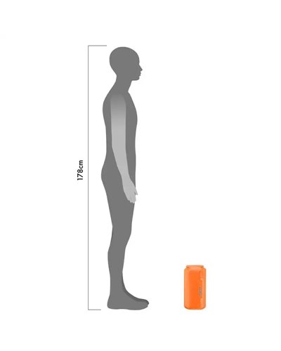 Ortlieb Dry Bag PS10 K20501 Sacca Stagna Ultra Leggera 12 Litri, Orange