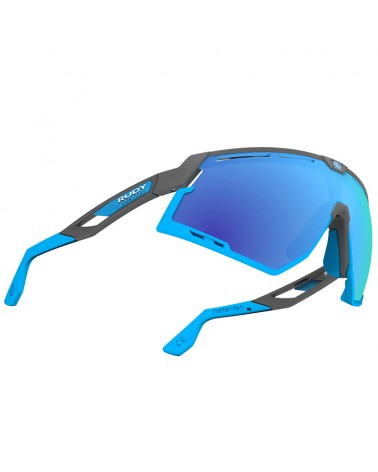 Rudy Project Defender Cycling Glasses, Pyombo Matte/Azure - RP Multilaser Blue