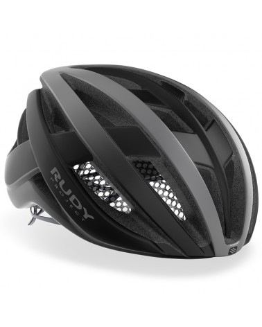 Rudy Project Venger Cycling Helmet, Titanium/Black (Matte)
