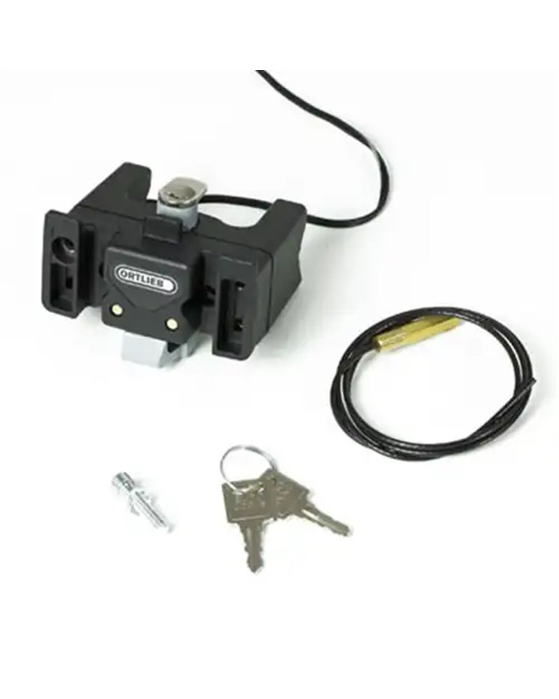 Ortlieb Mounting Set Adattatore per Ultimate6 Pro E E196, Black