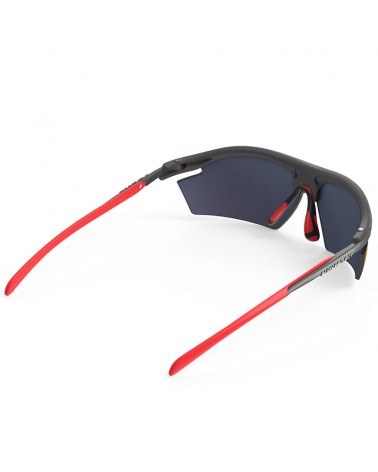 Rudy Project Rydon Cycling Glasses, Graphite - RP Optics Multilaser Red