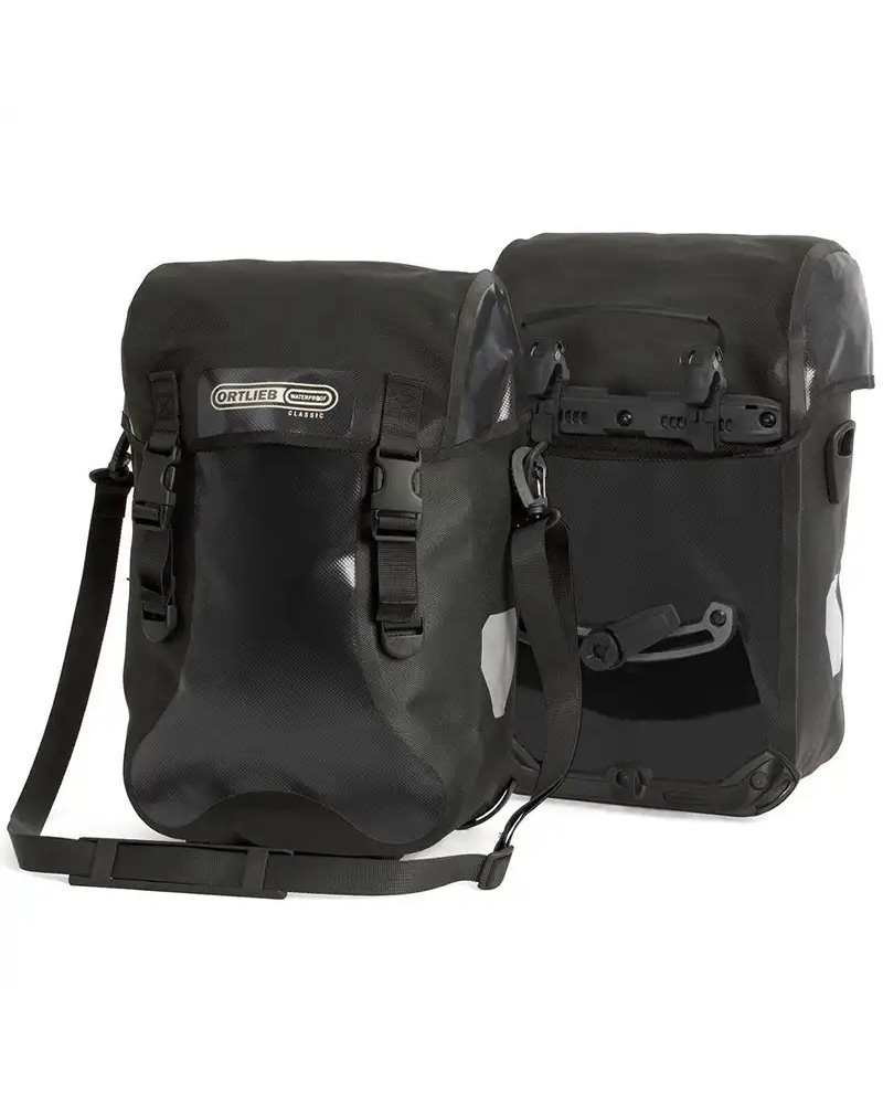 Ortlieb Sport-Packer Classic F4803 Coppia Borse Bici Posteriori 30 Litri, Nero