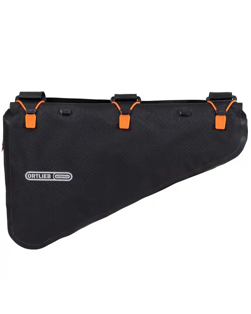 Ortlieb Frame-Pack RC F9975 Borsa Tubo Orizzontale 4 Litri, Nero Opaco