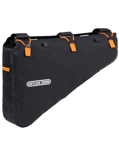 Ortlieb Frame-Pack RC F9975 Borsa Tubo Orizzontale 4 Litri, Nero Opaco