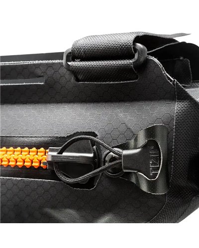 Ortlieb Frame-Pack F9974 Borsa Tubo Orizzontale 6 Litri, Nero Opaco