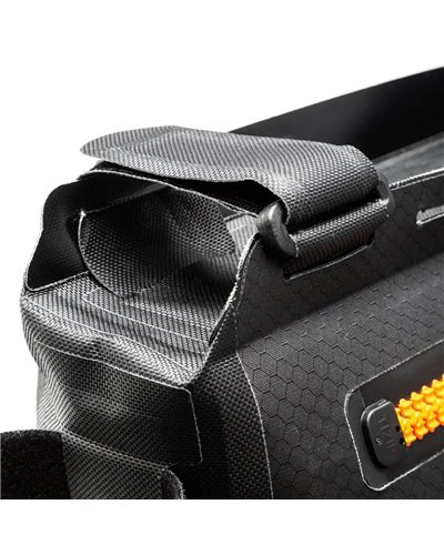 Ortlieb Frame-Pack F9974 Borsa Tubo Orizzontale 6 Litri, Nero Opaco