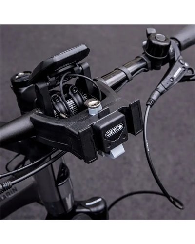 Ortlieb E207 Set Staffa Manubrio E-Bike Adattatore per Ultimate6/Front-Basket, Nero