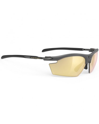 Rudy Project Rydon Cycling Glasses, Charcoal Matte - RP Optics Multilaser Gold