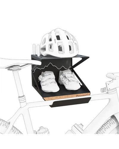 Peruzzo Kit Box Wall Bike Rack/Organizer (Single Bike)