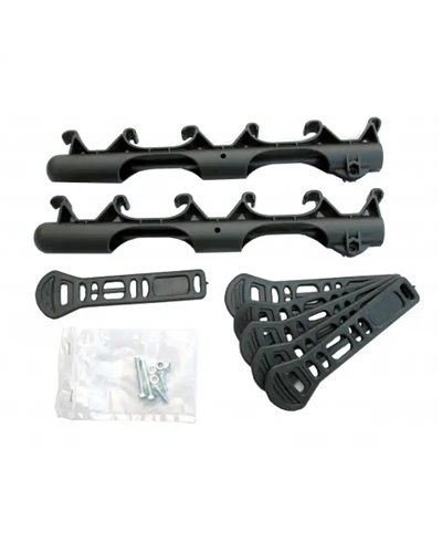 Peruzzo Triple Supports 30 mm Diameter with 6 Rubber Straps (2 pcs)