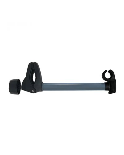 Peruzzo Braccetto 3D Medio/Lungo Seconda Bici, Antracite