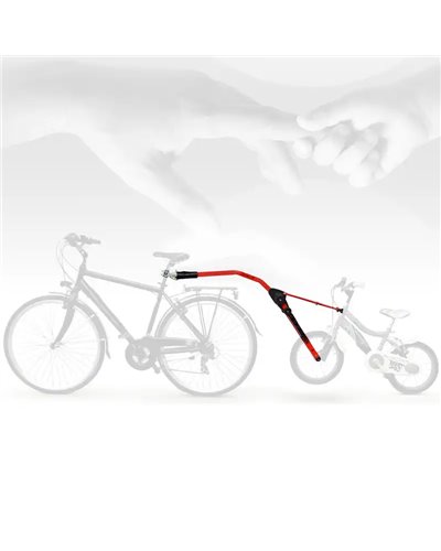 Peruzzo Trail Angel Towing Kids Bike, Red