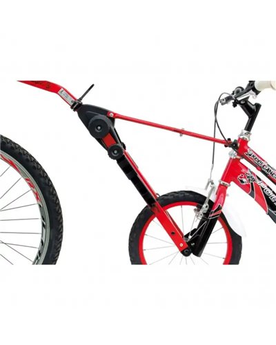 Peruzzo Trail Angel Towing Kids Bike, Red Traino Bici Bimbo, Rosso