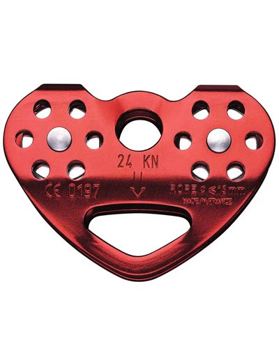 Petzl Tandem Carrucola Doppia per Cavo/Corda