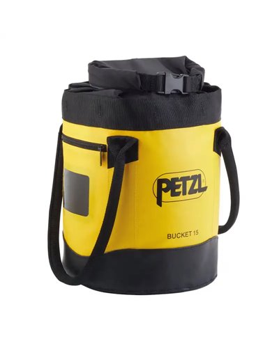 Petzl Bucket Bag Sacco Autoportante 15 Litri, Giallo