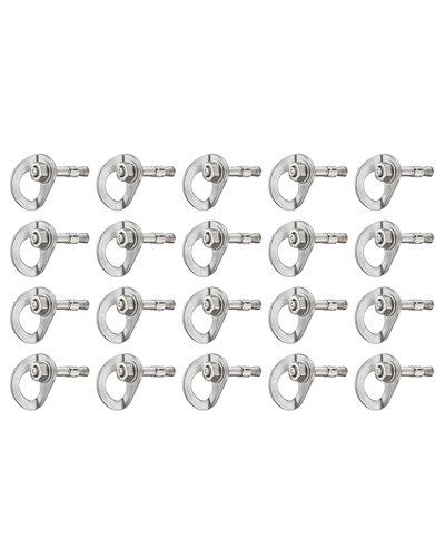 Petzl Coeur Bolt Steel 12 mm Ancoraggio in Acciaio Standard (20 pz)