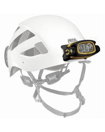 Petzl Duo S Lampada Frontale, Nero/Giallo