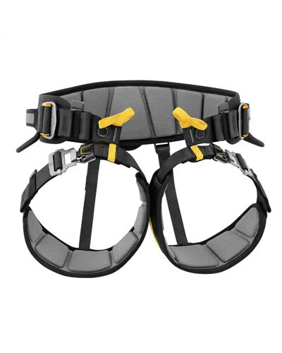 Petzl Falcon Ascent Imbracatura Taglia 2, Nero/Giallo