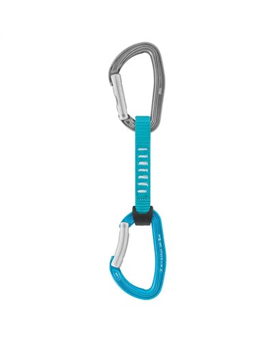 Petzl Djinn Axess Quickdraw 11 cm, Turquoise