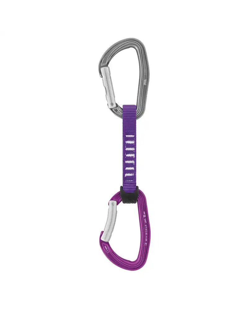 Petzl Djinn Axess Quickdraw 11 cm, Violet