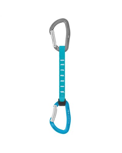 Petzl Djinn Axess Quickdraw 17 cm, Turquoise