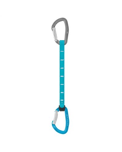 Petzl Djinn Axess Quickdraw 25 cm, Turquoise