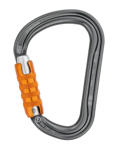 Petzl William Triact-Lock Moschettone Asimmetrico