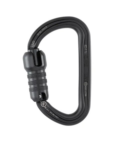 Petzl BM'D Triact-Lock U Carabiner Black