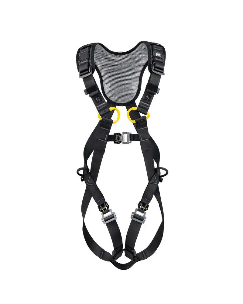 Petzl Newton Fast Europe Imbracatura Taglia 1, Nero/Giallo